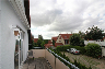 Balkon mit Markise